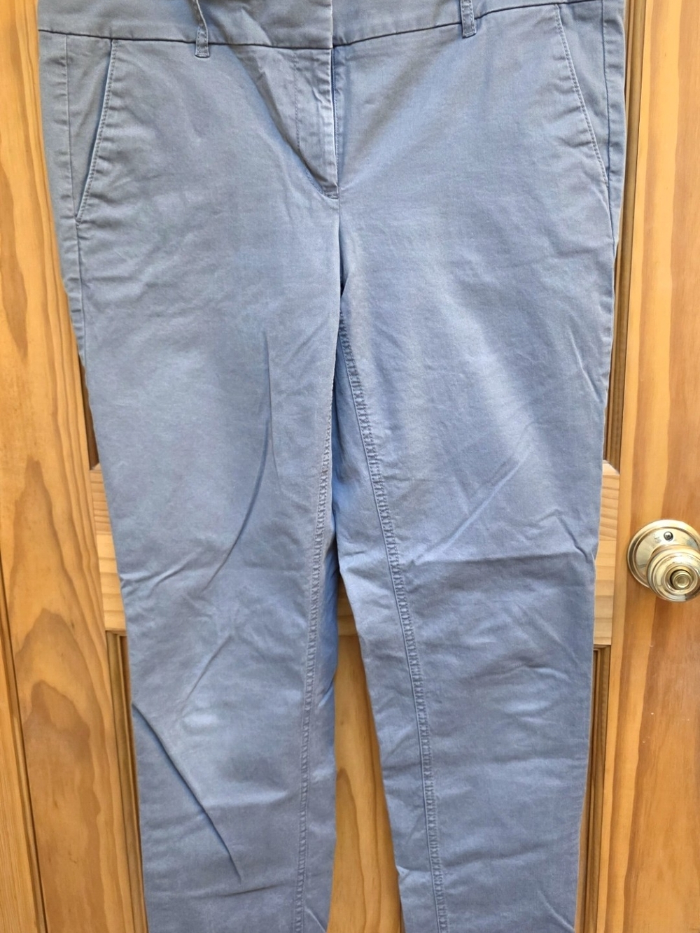 LOFT Marissa Gray Leg Pants